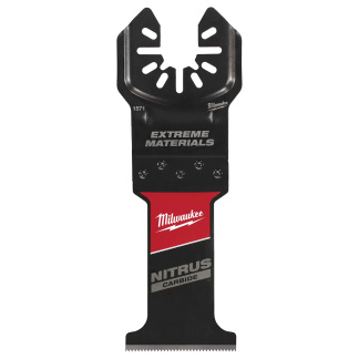 Milwaukee 49-25-1571 1-3/8" NITRUS CARBIDE Extreme Metal Universal Fit Multi-Tool Blade