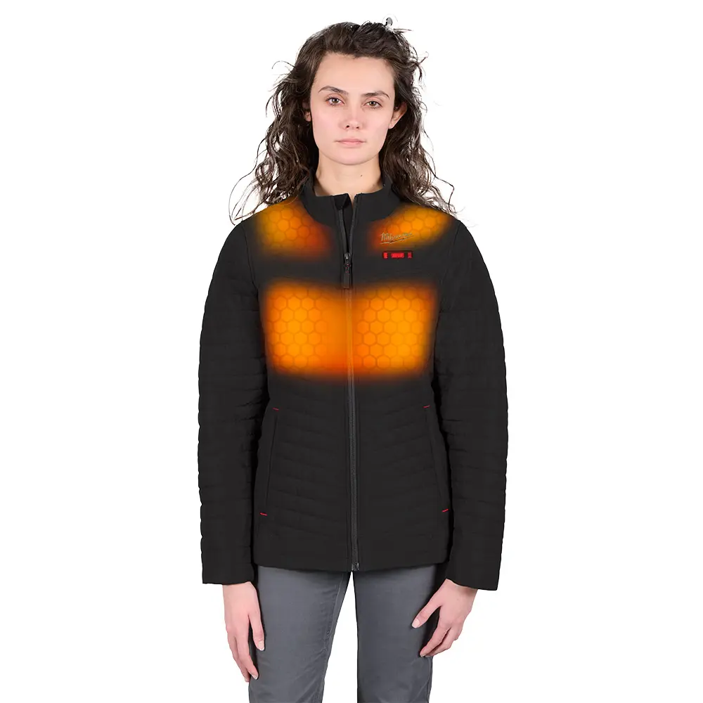 Milwaukee women's heated jacket large deals