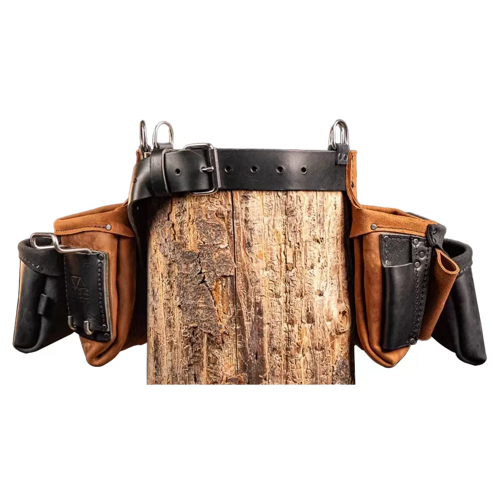 Akribis Leather Framer R Rear Worn Leather Tool Belt Adam s Tarp Tool Ltd
