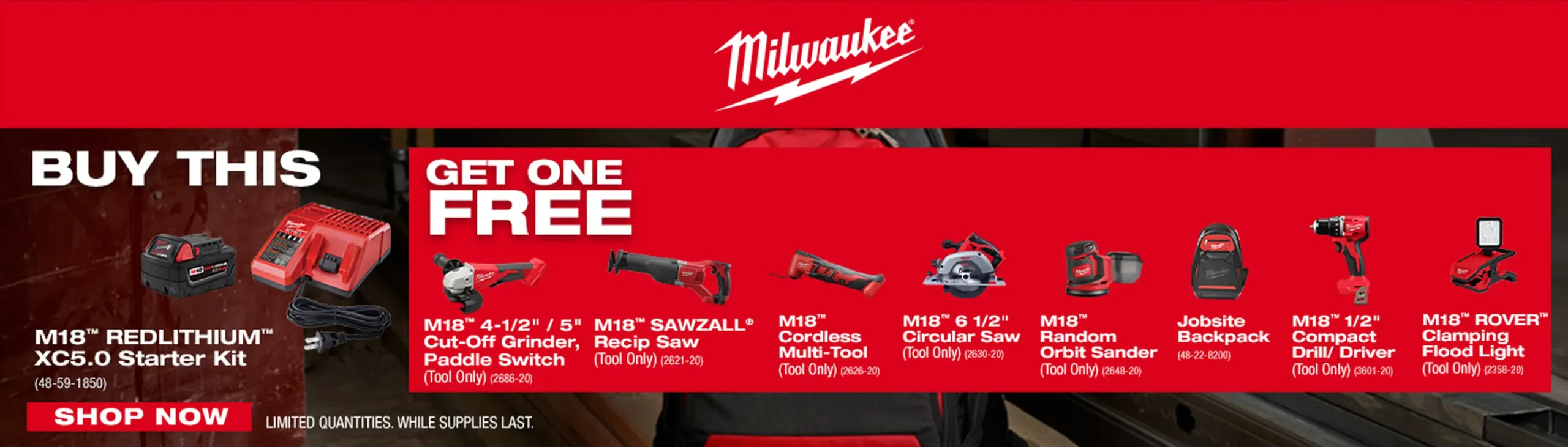 Milwaukee Buy More Save More