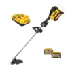 DEWALT DCST980X2-CA 60V MAX 17-1/2" Brushless String Trimmer Kit, (2) 9AH