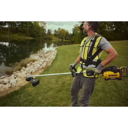 DEWALT DCST980X2-CA 60V MAX 17-1/2" Brushless String Trimmer Kit, (2) 9AH