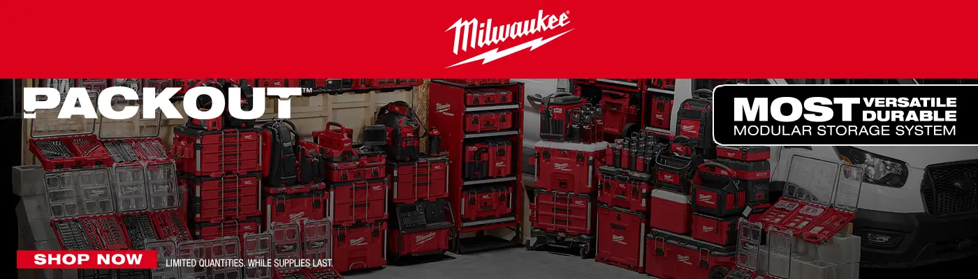 Milwaukee PACKOUT - the most versatile and durable modular storage system